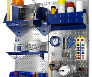 Wall Control Craft & Hobby Pegboard Organizer Kit