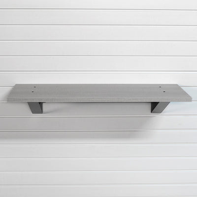 StoreWALL 32" x 12" Barnwood Shelf (2 Pack)
