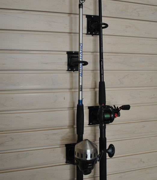 proslat fishing rod holder Garage Basics Snap-Latch Fishing Rod Holder (Pair)