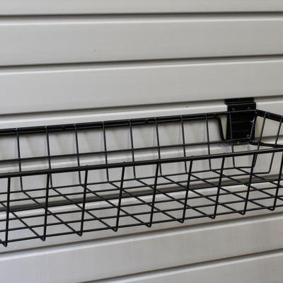 Snap-Latch Large Shallow Basket