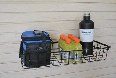 Snap-Latch Large Shallow Basket