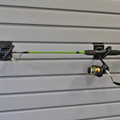 Snap-Latch Horizontal Fishing Rod Holder