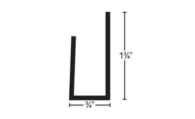 HandiWALL Large J Molding - HandiTrim