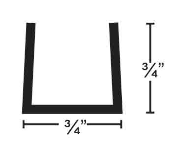 HandiWALL Indented Edge Cap Molding - HandiTrim