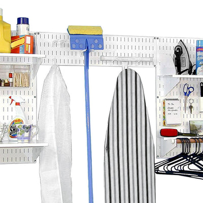 Wall Control Deluxe Laundry Room Pegboard Organizer Kit