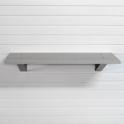 StoreWALL 32" x 12" Barnwood Shelf (3 Pack)