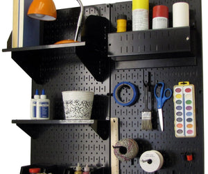 Wall Control Craft & Hobby Pegboard Organizer Kit