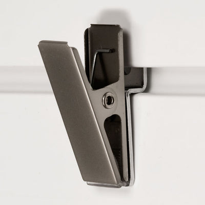 StoreWALL Brushed Chrome Clip