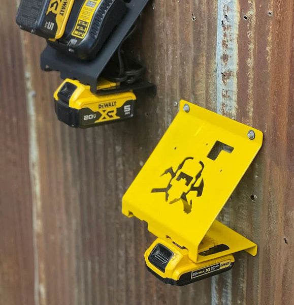 Dewalt Battery Charger Mount - Slatwall Storage