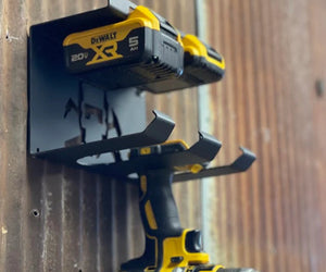 Dewalt 20V 2 Tool & Battery Rack Holder