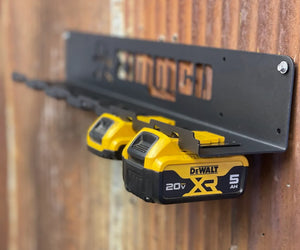 Dewalt 20V 6 Battery Rack Holder