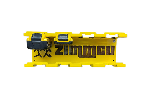 Dewalt 20V 8 Battery Rack Holder - Slatwall Storage