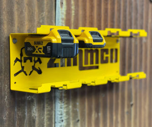 Dewalt 20V 8 Battery Rack Holder