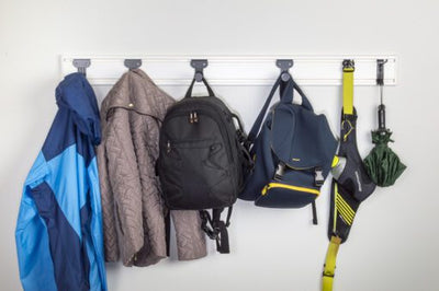 HandiWALL Handi Tool Rail 50" Garment Hook Accessory Kit