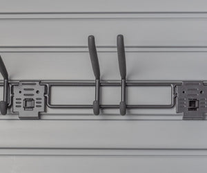 HandiWALL 24" Tool Bar With Hooks with Lock