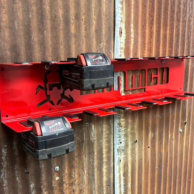 Milwaukee M18 12 Battery Rack