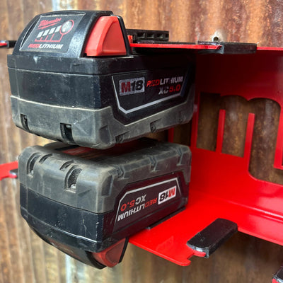 Milwaukee M18 8 Battery Rack