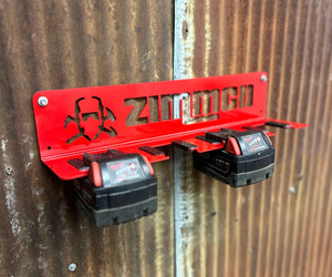 Milwaukee M18 4 Battery Rack