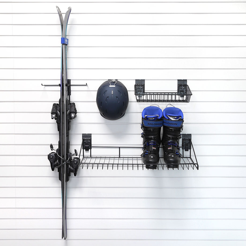 MKE Small Ski Bundle - Slatwall Storage