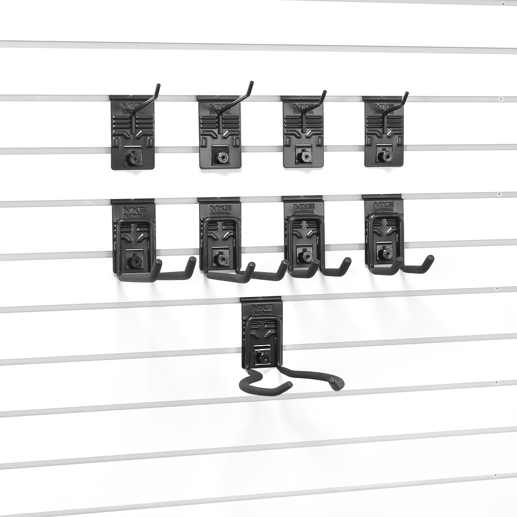 Slatwall storage hooks