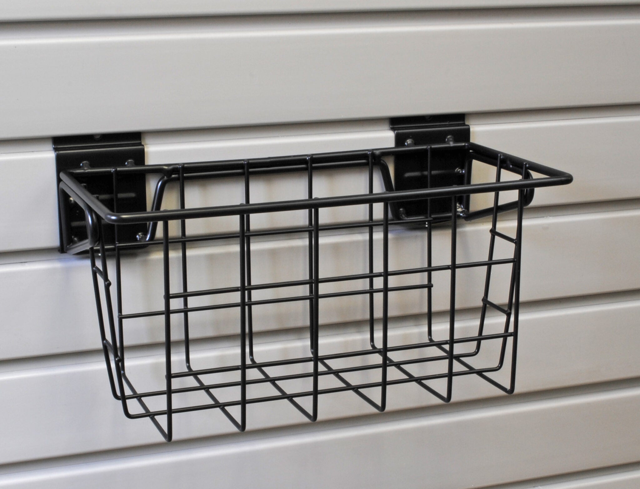 Snap-Latch Narrow Basket - Slatwall Storage