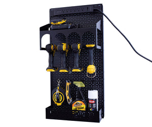 OmniWall Metal Pegboard Power Tool Kit
