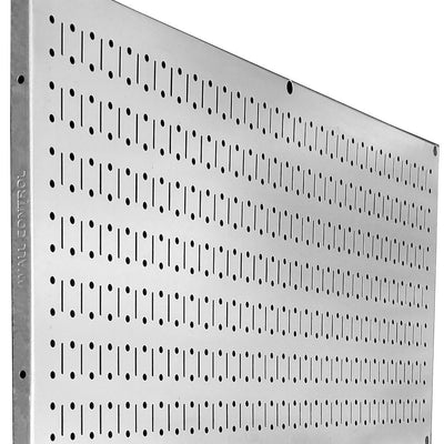 Wall Control Metal Pegboard - Set of 6 Panels - Horizontal