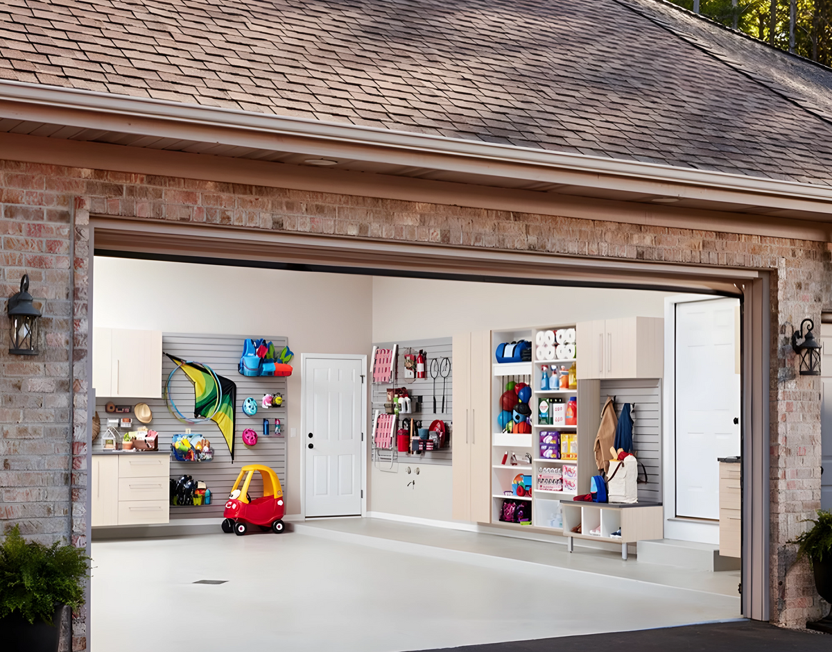 HandiWALL Slatwall Panels & Accessories - Slatwall Storage