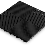 Swisstrax Ribtrax Smooth Pro - 15.75" Modular Garage Floor Tiles