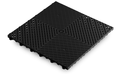 Swisstrax Ribtrax Smooth Pro - 15.75" Modular Garage Floor Tiles