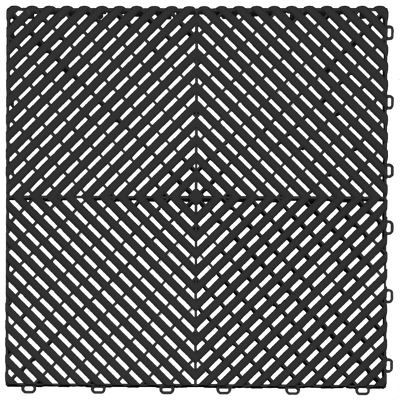 Swisstrax Ribtrax Pro - 15.75" Modular Garage Floor Tiles