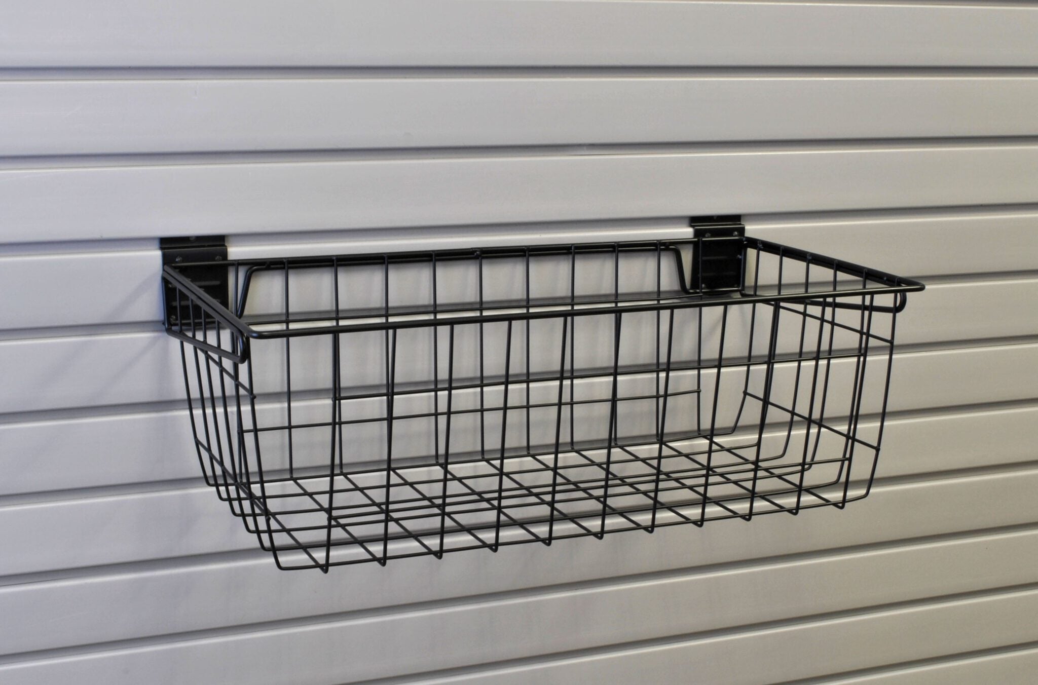 Snap-Latch Large Deep Basket - Slatwall Storage