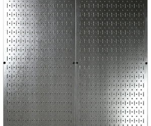 Wall Control Metal Pegboard - Set of 6 Panels - Vertical