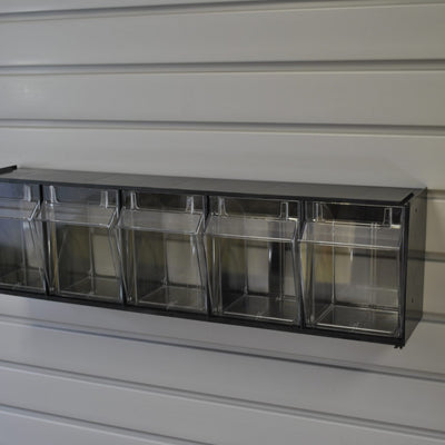 HandiWALL Tip Out Bins – 5 Bin